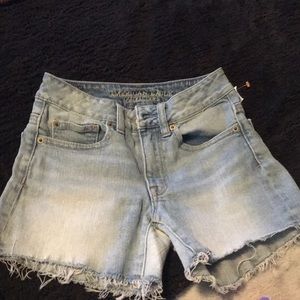 Previously owned size 00 cut shorts